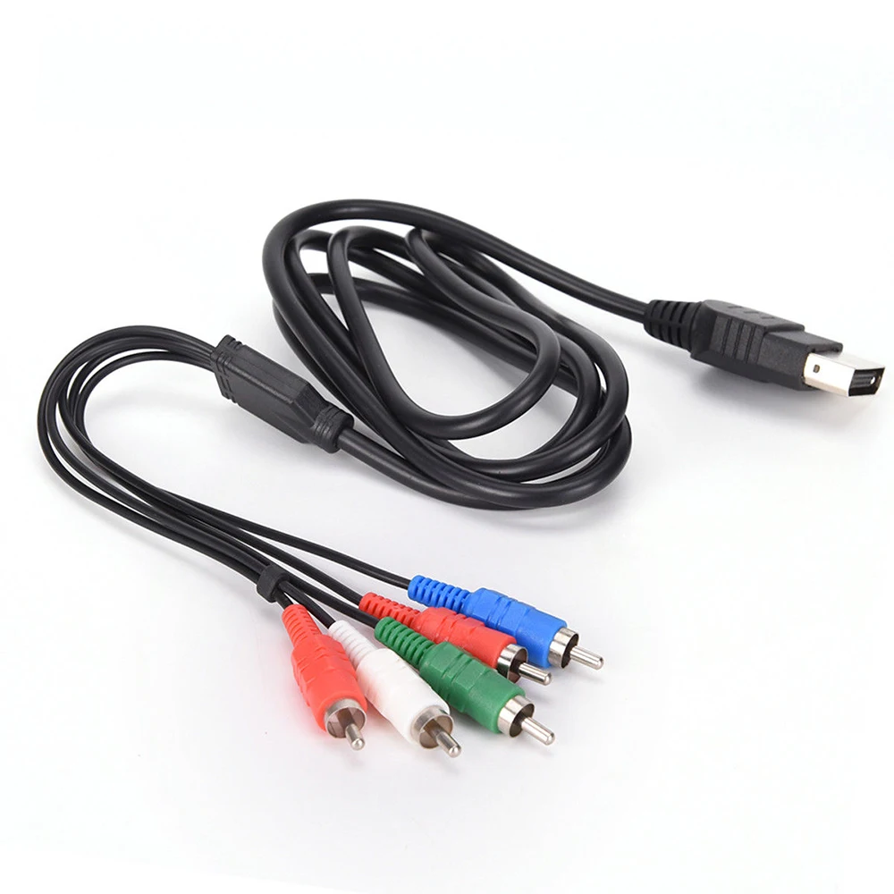 Для PS2 до 5RCA Компонент HD AV кабель TV RCA Аудио Видео Кабель VGA для оригинальной