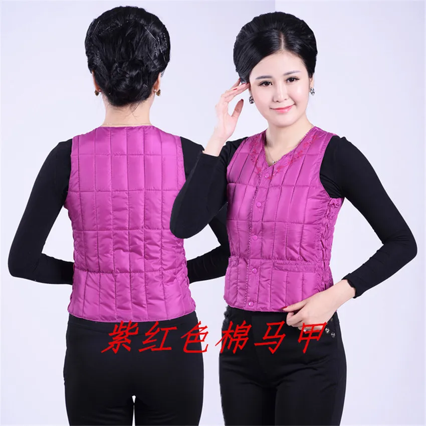 Новый осенний хлопковый жилет женский короткий без рукавов хлопковая куртка