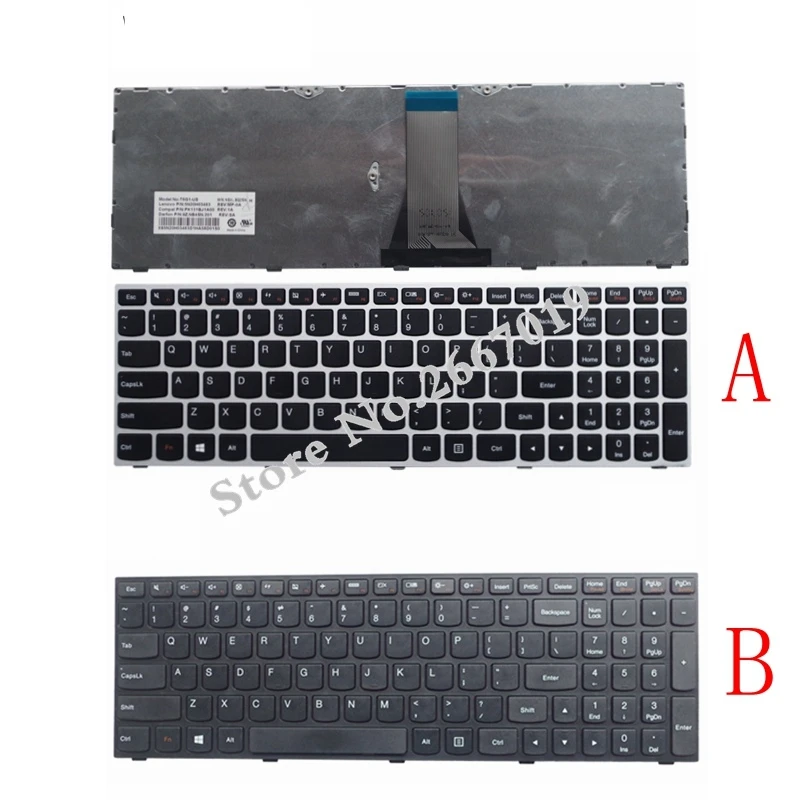 Новая английская клавиатура для ноутбука LENOVO Z50 70 70A 75 80E Z51 G50 B50 70|laptop keyboard|replacement