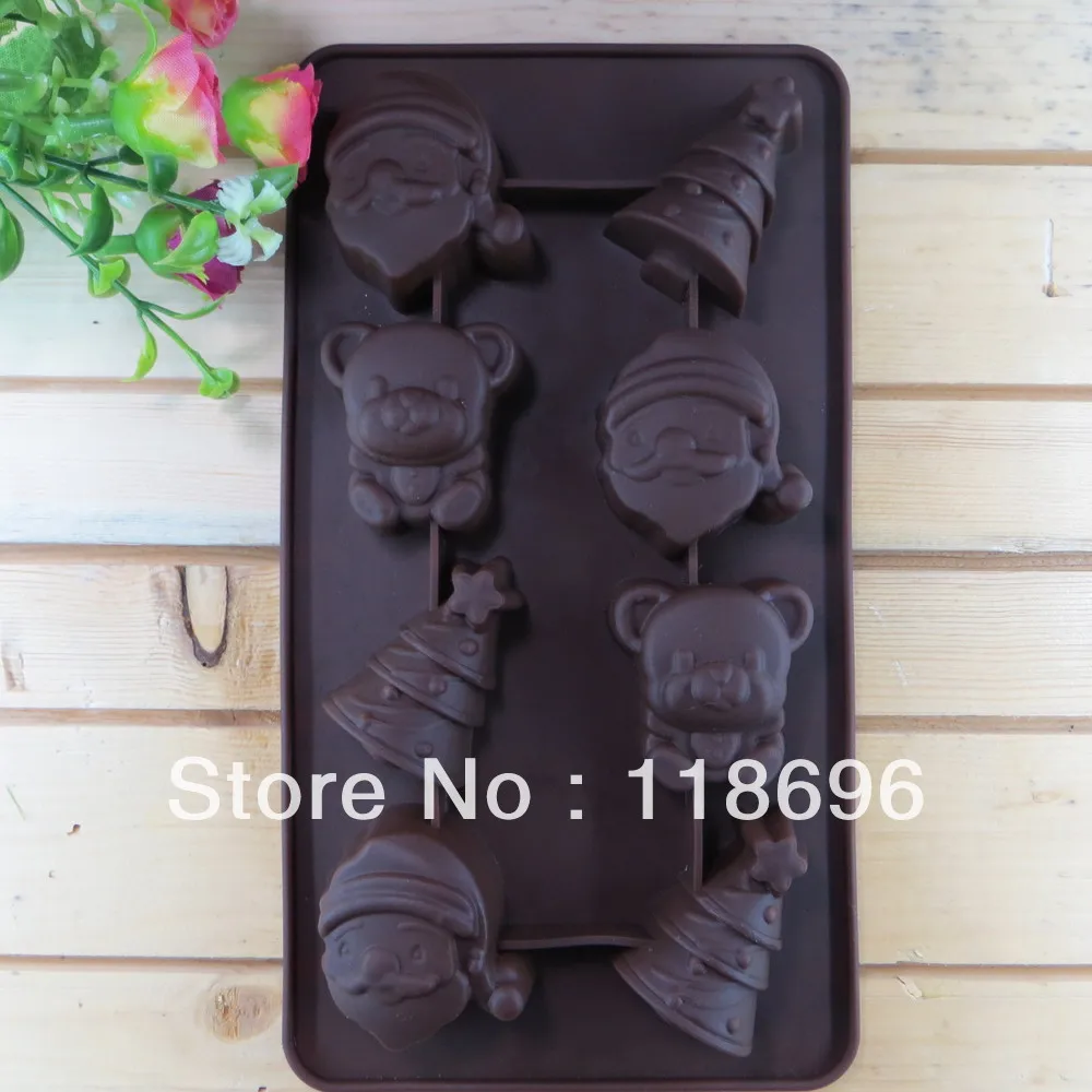 Рождественские подарки 8 шт. стандартная форма для торта материал пищевых