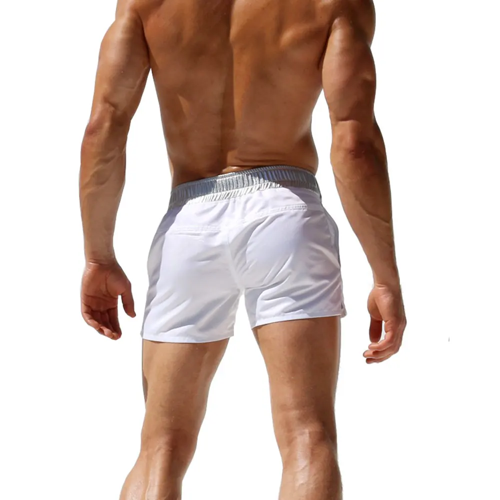 Новые мужские спортивные штаны пляжные шорты плавательные для бега цветные