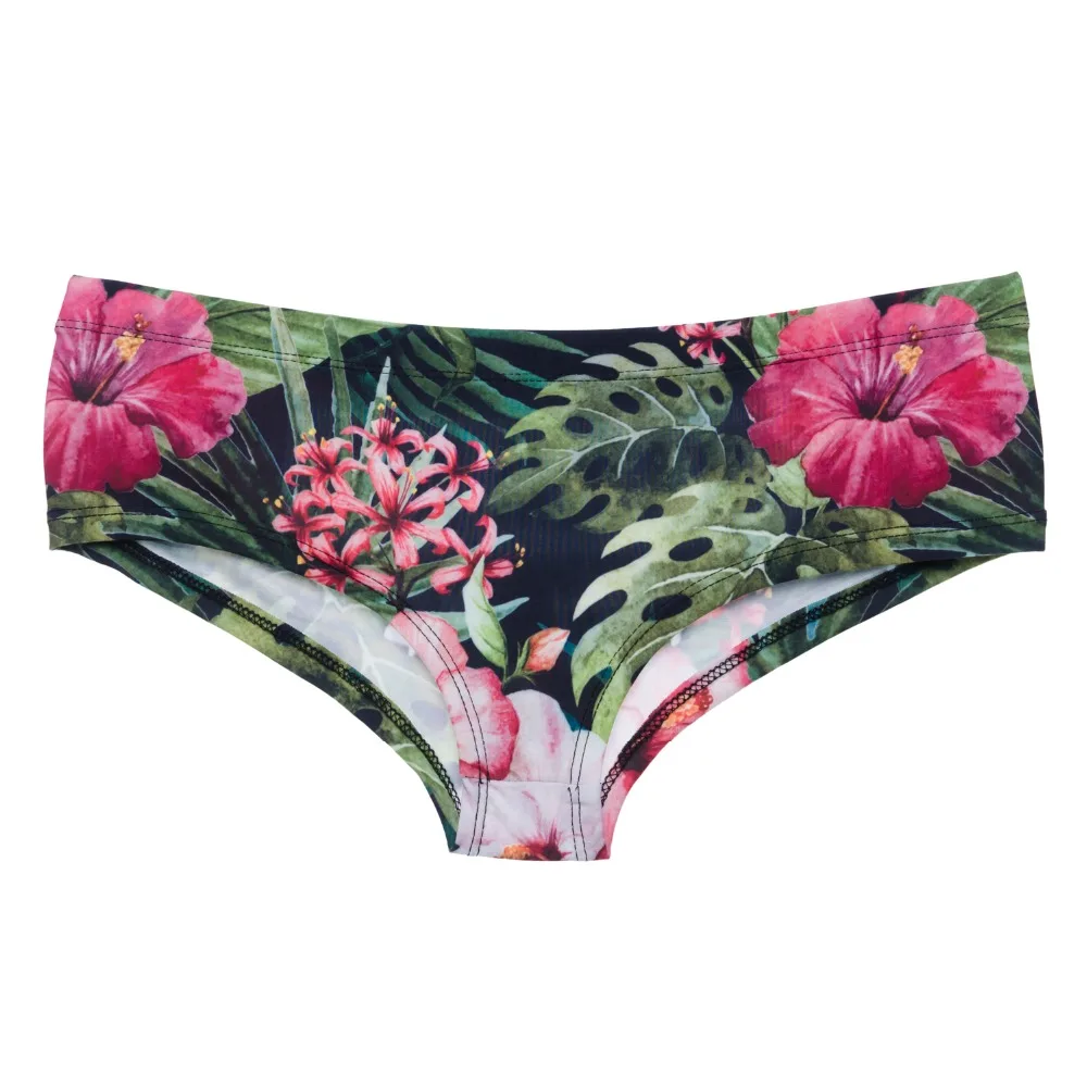 Настоящие суки тропические я настоящая сука 3D печать сексуальные женские трусы