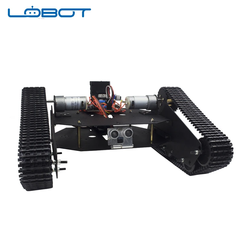 LOBOT отслежены комплект шасси автомобиля Поддержка PC Мобильный телефон DIY робот