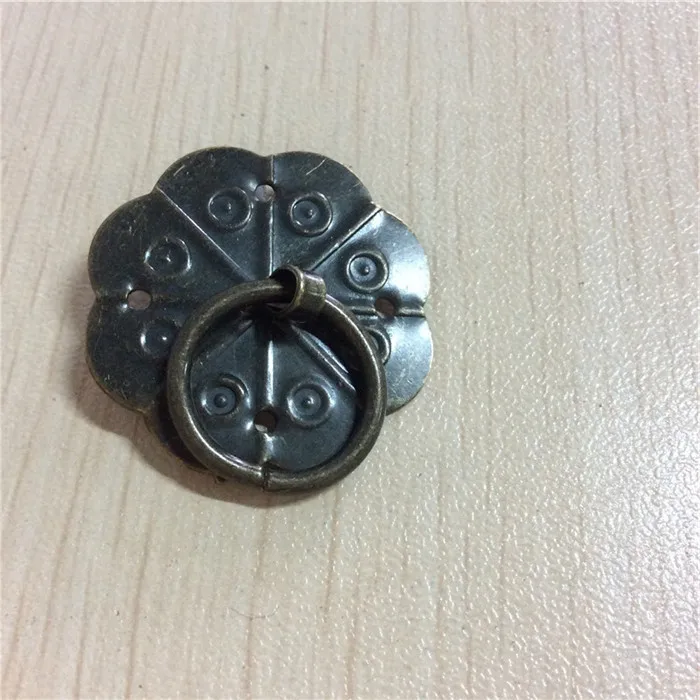 Античная бронзовая фурнитура для ящиков шкафов столов дверей ручка мебели 3 2 см x