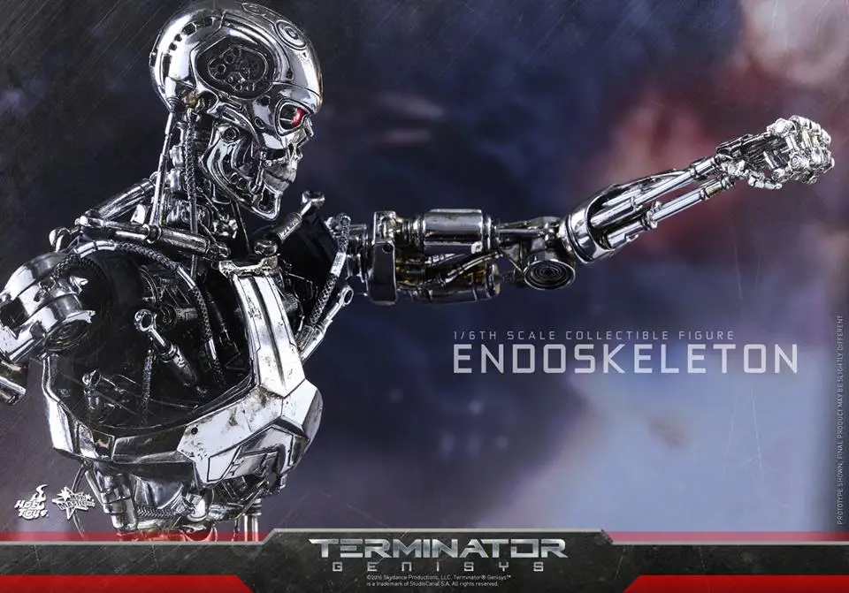 1/6 Terminator Genisys 5 T800 Endoskeleton Коллекция фигурка модель игрушки