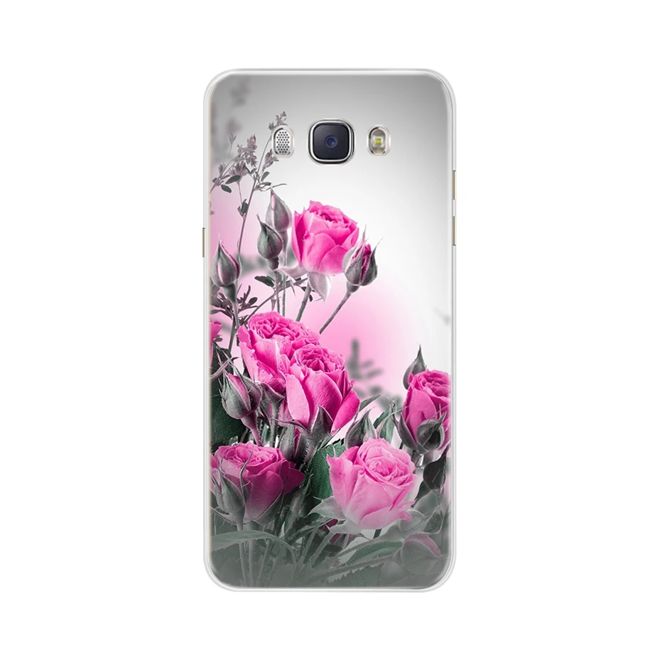 Phone Case For Samsung Galaxy J7 2016 Cover J710 J710F Silicone Cartoon Printed Bumper Capa | Мобильные телефоны и