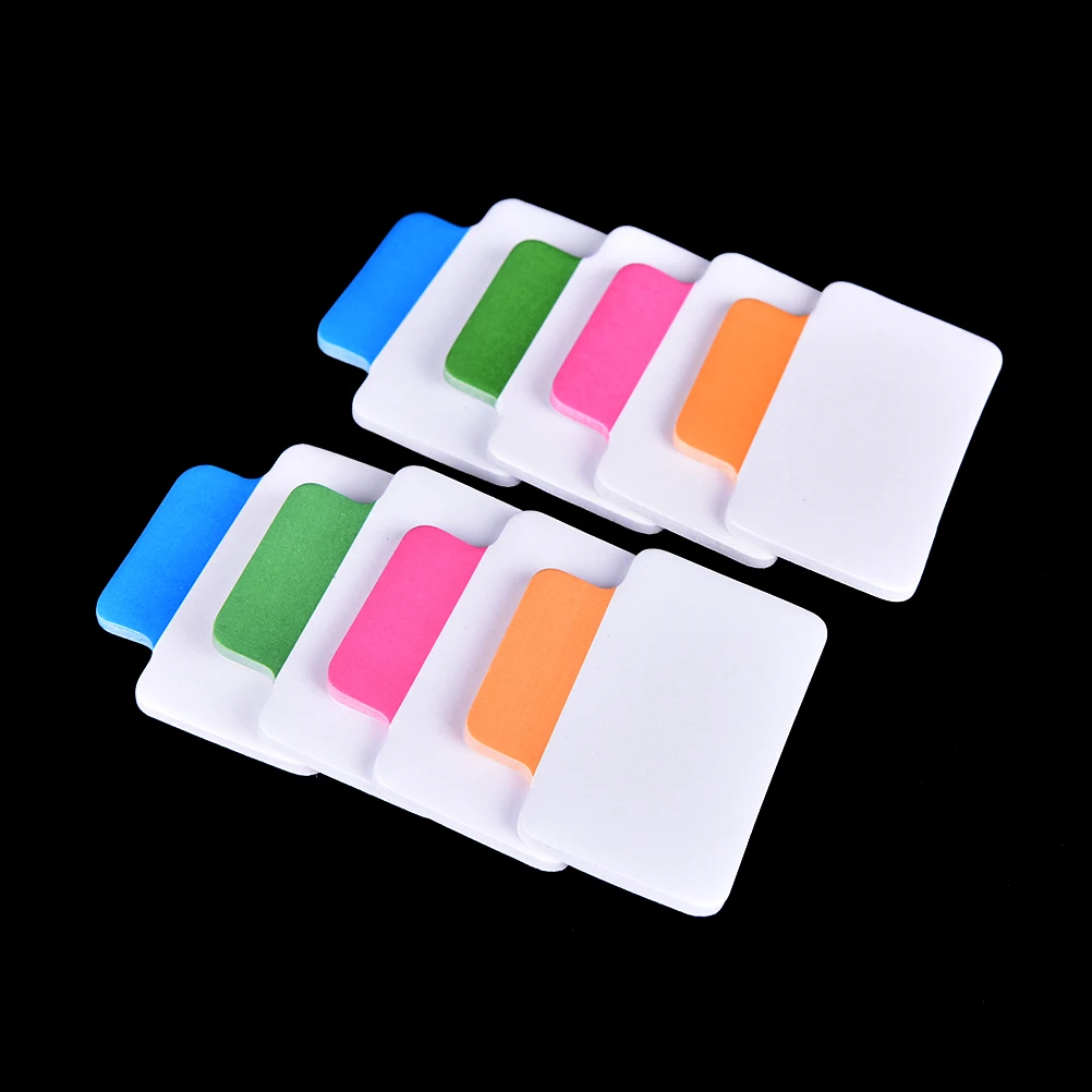 Мини закладки BookmarkNote информация этикетки индекс наклейки липкие заметки цвет