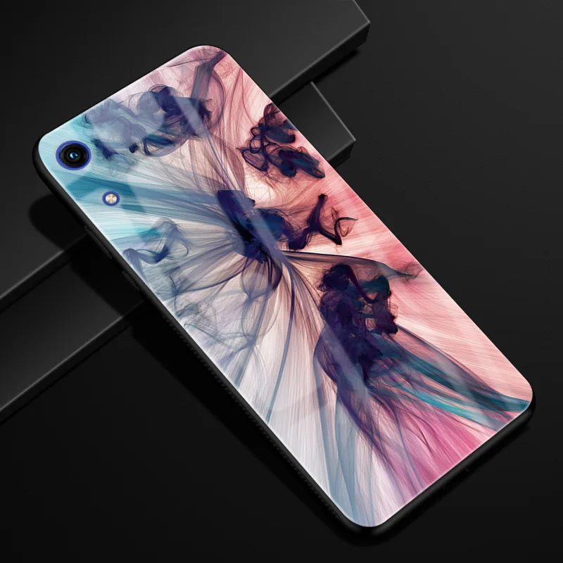 16 Чехол для huawei Honor 8A, чехол для Honor 8A из закаленного стекла, черный чехол-бампер для huawei Honor 8A, A8, 8 A, чехол-накладка - Цвет: 16