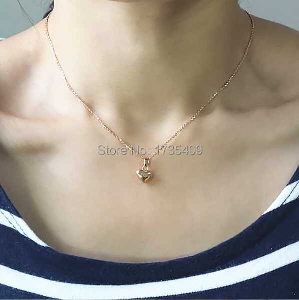 Новое поступление двусторонний кулон в виде сердца из настоящего белого желтого