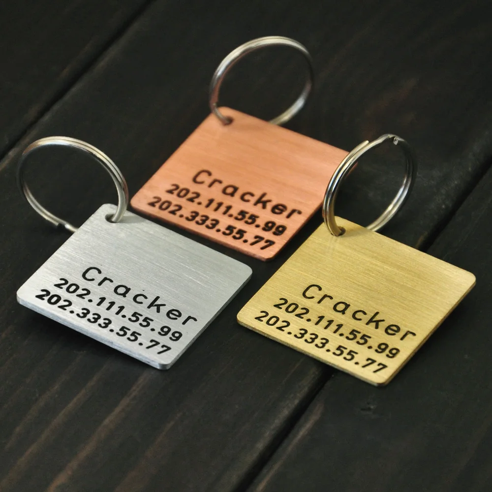 Персонализированная идентификационная бирка для домашних животных