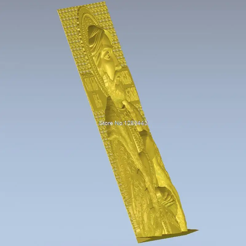 Высококачественная новая 3D модель для ЧПУ резная скульптурная машина в STL-пилке