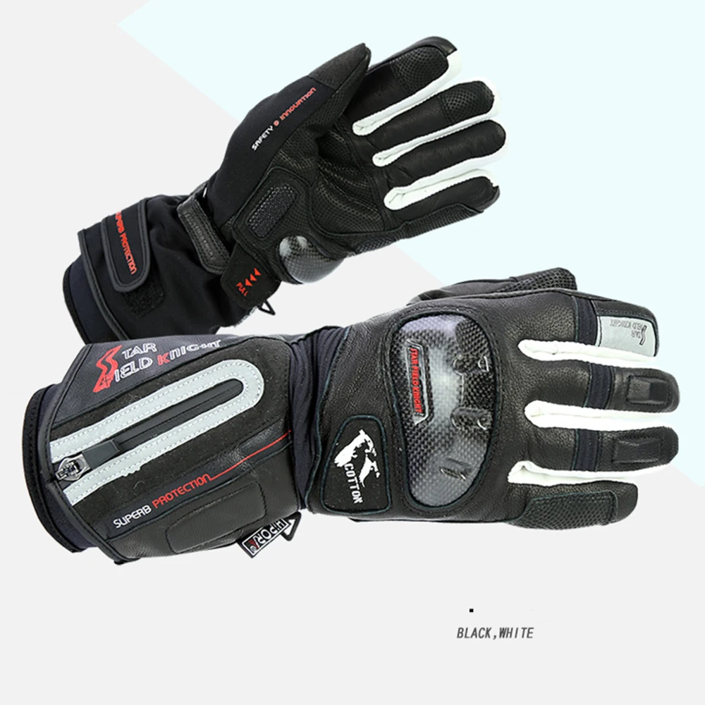 Новые Теплые перчатки ветрозащитные водонепроницаемые для мотоцикла SKG665 |