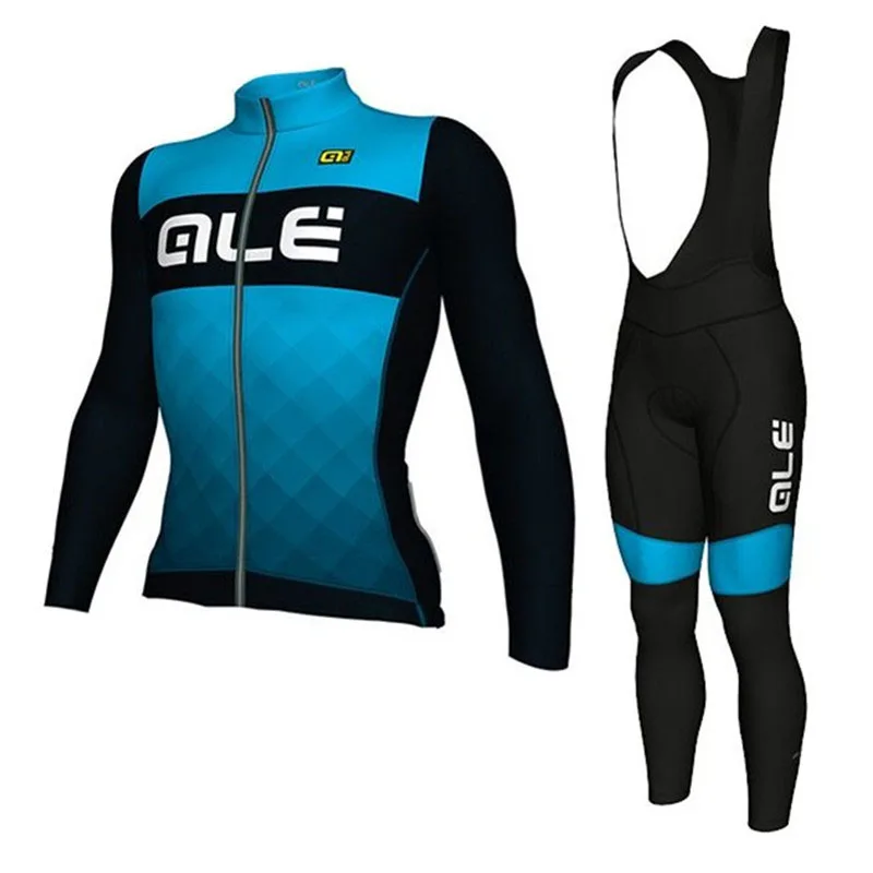 Эль 2018 Весна длинным рукавом задействуя Джерси комплект Костюмы Майо Ропа Ciclismo