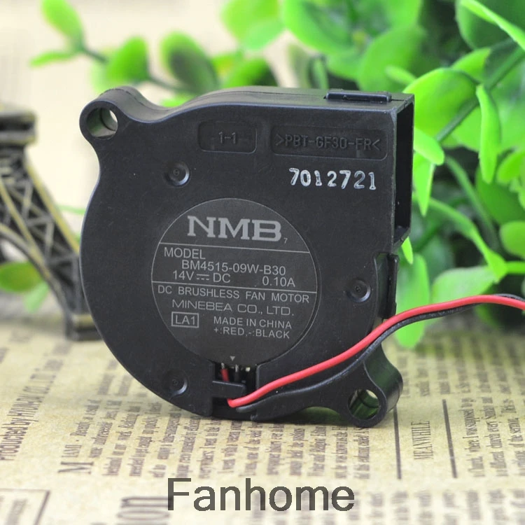 Для NMB BM4515 09W B30 14V 0.10A 4 5 CM 4515 центробежный Турбовентилятор|Кулеры и системы