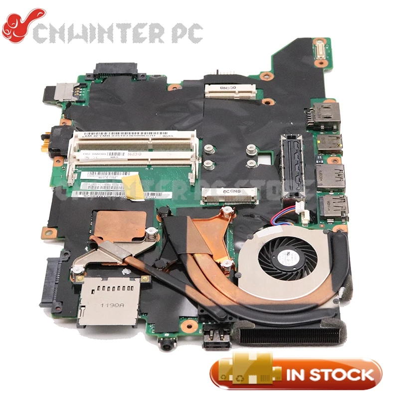 NOKOTION 04W1905 для lenovo Thinkpad T410s T410SI Материнская плата ноутбука I5-540M cpu NVS 3100 M DDR3 |
