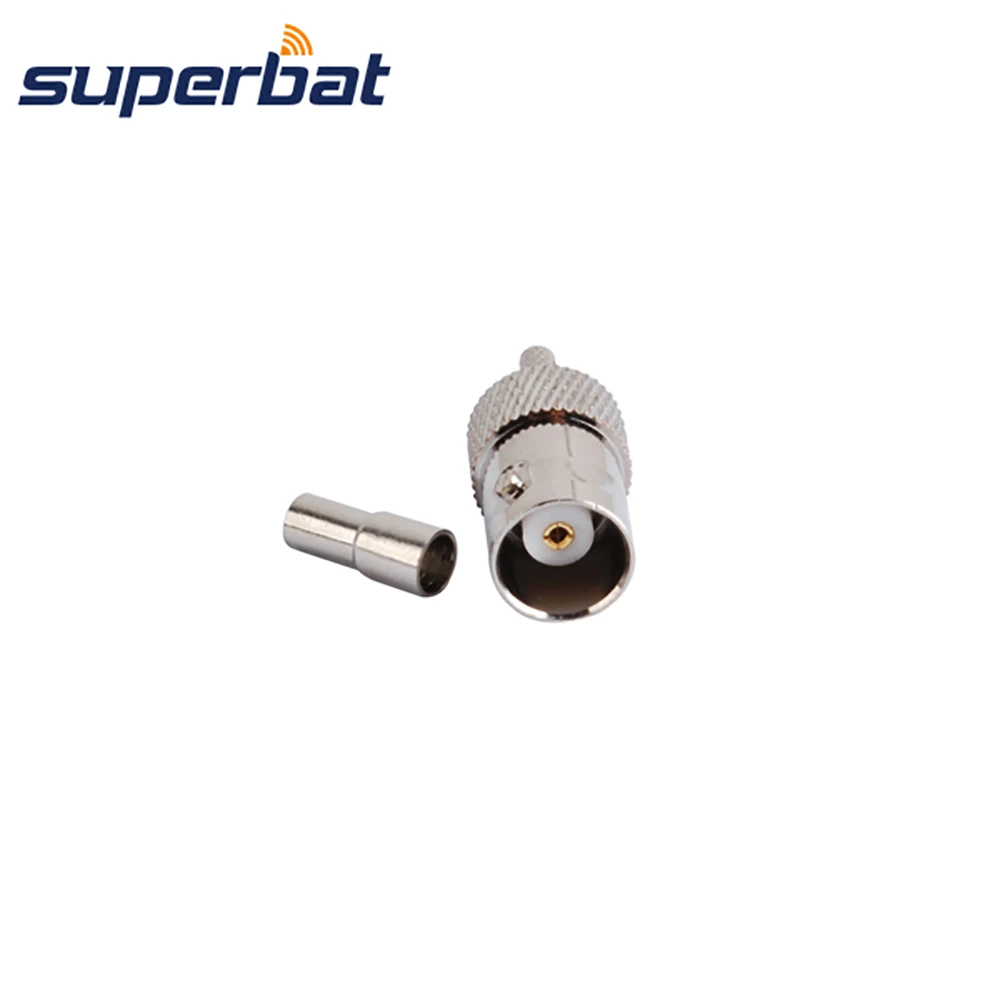 Superbat BNC разъем с панелью обжимной для кабеля RG316 RG174 кабель RF коаксиальный