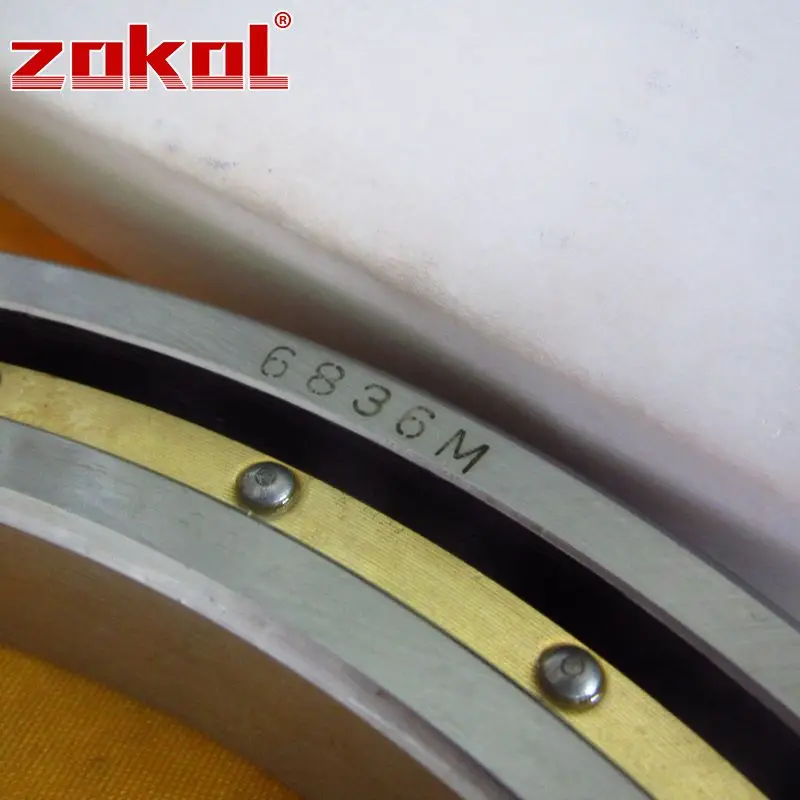 ZOKOL 6836 м подшипник 6836 м 6836RS 6836-2RS 1000836H радиальный шарикоподшипник 180*225*22 мм