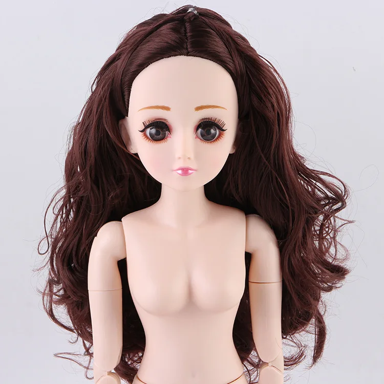 Новинка 22 подвижные шарниры bjd куклы для девочек игрушки 60 см 3D глаза ресницы с обувью аксессуары Мода BJD кукла игрушка для девочек