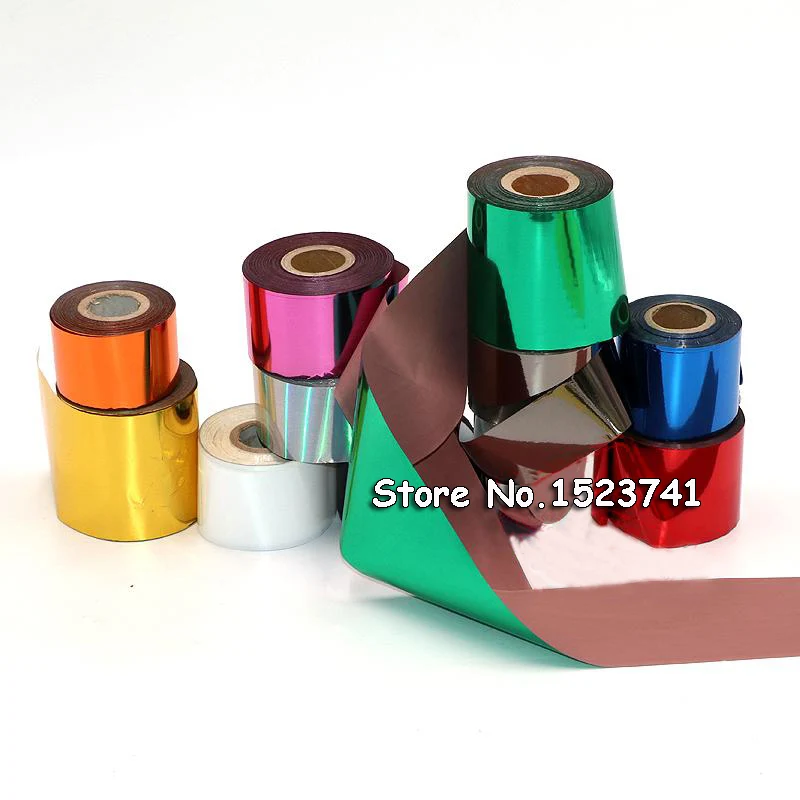 Горячее тиснение фольга бумага Лазерная Фольга кожа сигаретная коробка