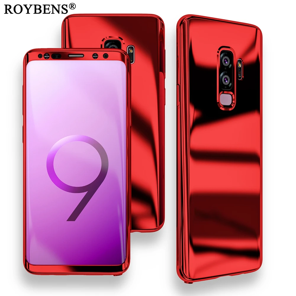 Для samsung Galaxy S9 чехол Роскошные Roybens ультра тонкий шикарная блестящая 360 полная