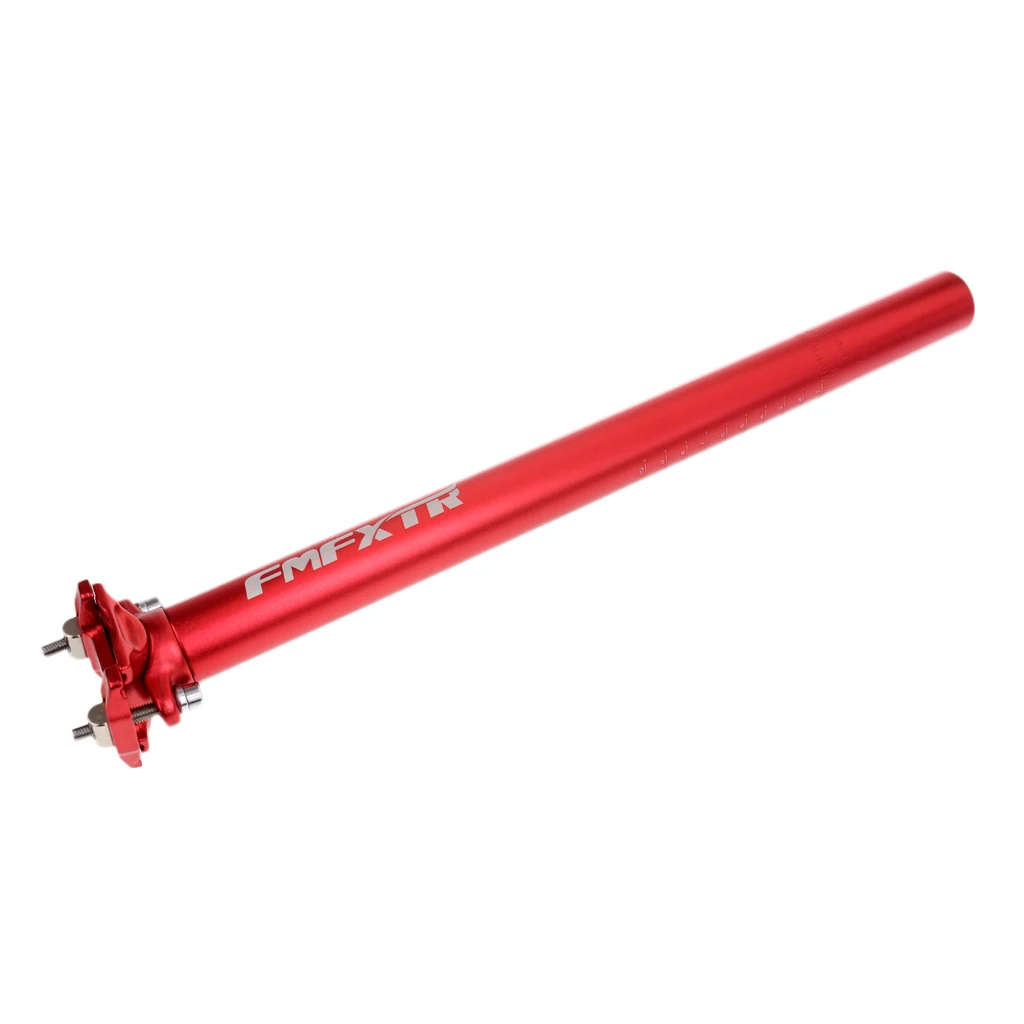 31.6mm Red 27,2/30,9/31,6 Подседельный штырь для горного велосипеда велосипедный Подседельный штырь Алюминий сплав велосипедов Запчасти для горного велосипеда, руль для шоссейного велосипеда велосипед MTB - Цвет: 31.6mm Red