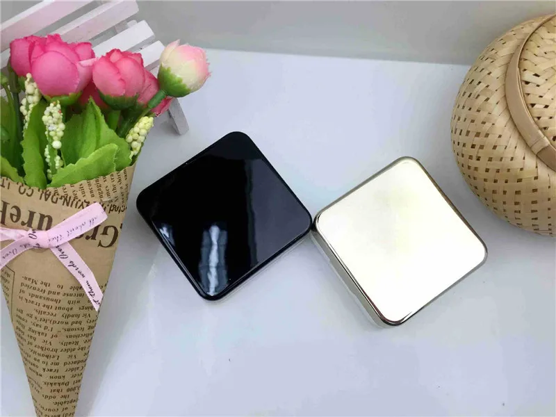 Зеркало для макияжа со светоотражающей крышкой чехол контактных линз Набор