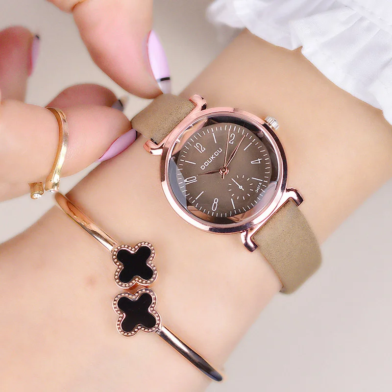 Призматический циферблат дизайн женские кварцевые часы модные роскошные