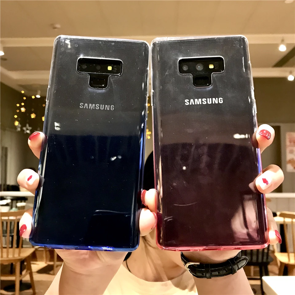 Colorful Rainbow Case For Samsung Galaxy Note 9 8 TPU Cover S10 S10E S8 Plus S9 A5 A7 2017 A6 J4 J6 J2 Pro 2018 Soft Cases |