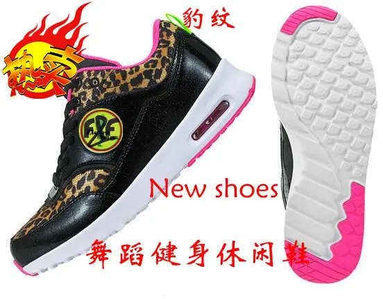 black leopord ADIBO/Новое поступление; Лидер продаж; женская спортивная обувь; обувь excercise - Цвет: black leopord