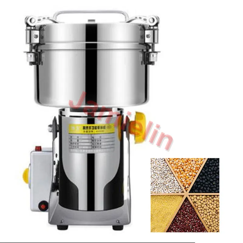 Высокоэффективная Коммерческая зерношлифовальная машина JamieLin из нержавеющей
