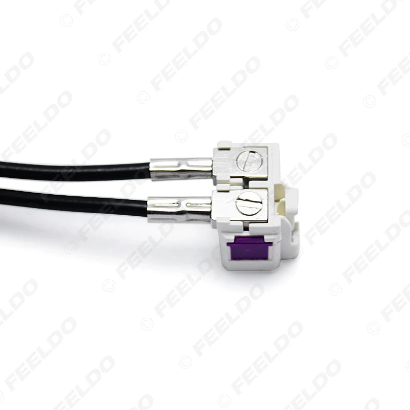 Радиоантенный адаптер FEELDO OEM 2 мама папа FAKRA II для VW Jetta/Golf MK5/MK6/Passat B6/B7 RNS510(MFD3)/RCD510/310