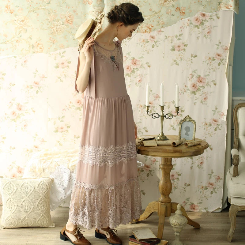 Женское платье без рукавов LYNETTE'S в китайском стиле оригинальный дизайн