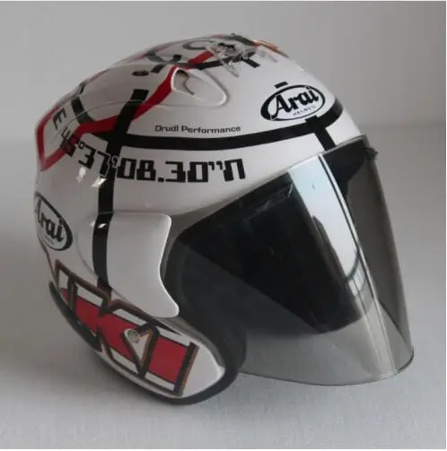Лидер продаж ARAI 3/4 шлем мотоциклетный половина шлем открытым уход за кожей лица шлем-каска Мотокросс Размеры: S M L XL XXL, Capacete - Цвет: 1