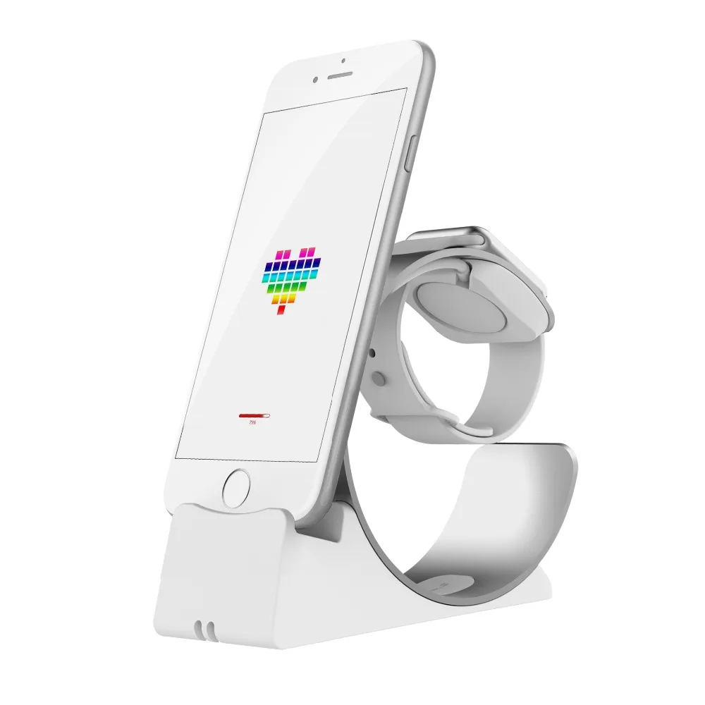 Настольная подставка для зарядного устройства телефона iPhone X/7/6/SE мобильного apple