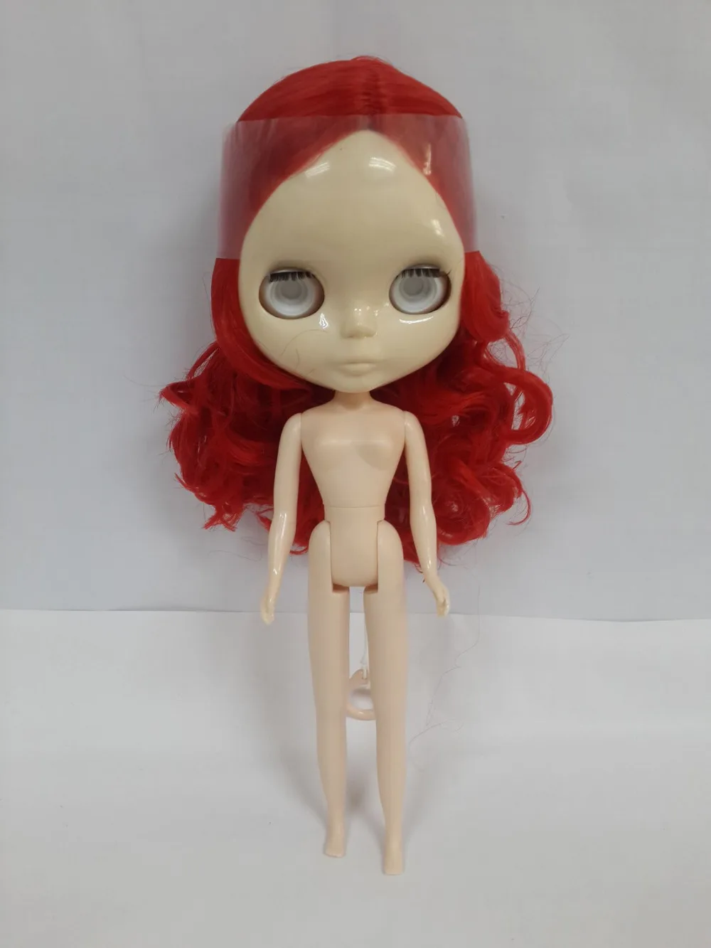 Без глазных чипов без макияжа кукла блайз|eye chips|make blythe dolldoll making |