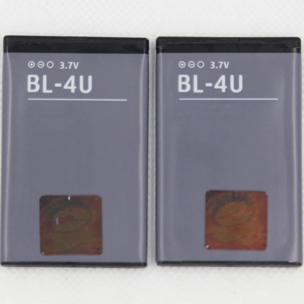 

20 шт./лот BL-4U батарея для Nokia E66 E75 5730XM 5530XM 5250 1000 мАч