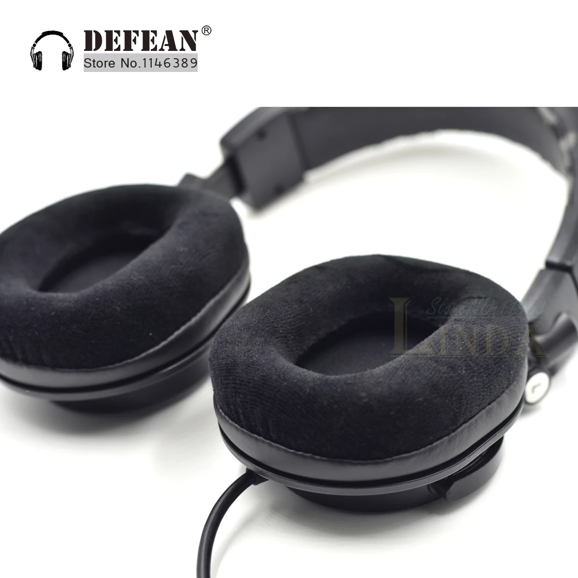 Гладкие велюровые амбушюры для наушников Audio-Technica ATH M40 M50 M40X M50X M30 M35 SX1 M50S Dj гарнитура