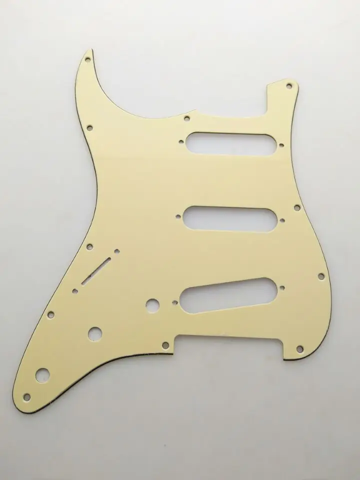 Dopro lefty hand ST SSS pickguard для Strat США/Мексики крыла|Детали и аксессуары гитар| |