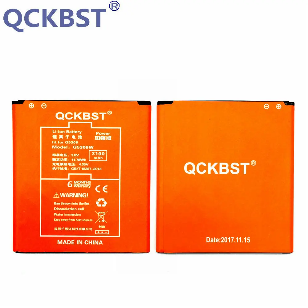 Аккумулятор QCKBST 3100 мАч для Samsung Galaxy J3 J320 J320FN J5 2015 J500 J500FN J500H Grand Prime G530 G530H G530F Duos|battery