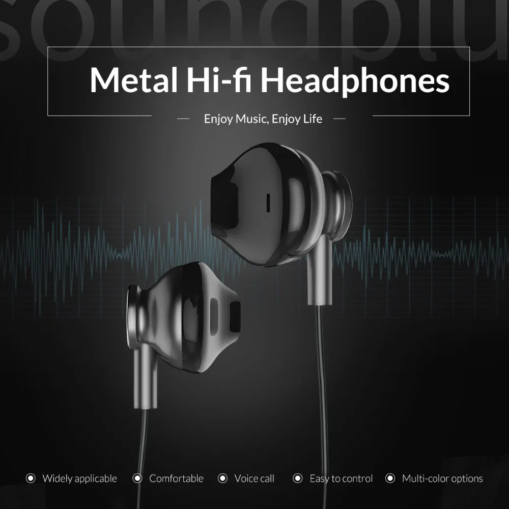 ORICO профессиональные наушники-вкладыши цветная гарнитура наушники HIFI бас для iPhone