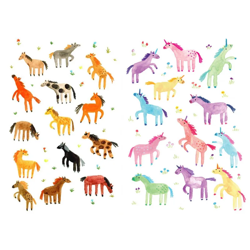 1 шт. акварель морским мотивом мир нарезанные милый эстетический книга журнал