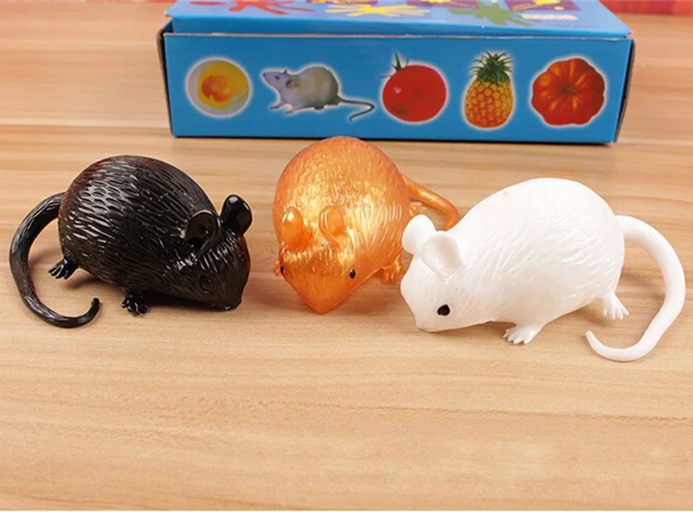 Hot! Creative Mouse Squeeze Healing Fun Kids Kawaii Toy Stress Reliever Decor Dropship Y7920 | Игрушки и хобби