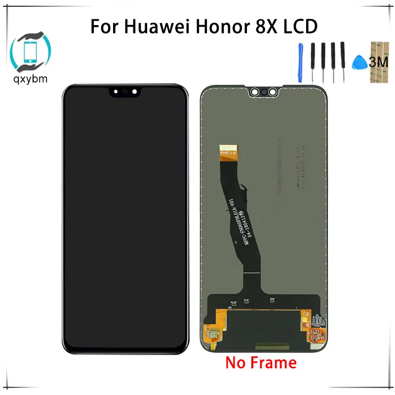 Для Huawei Honor 8X ЖК дисплей + сенсорный экран сенсорная панель дигитайзер сборка