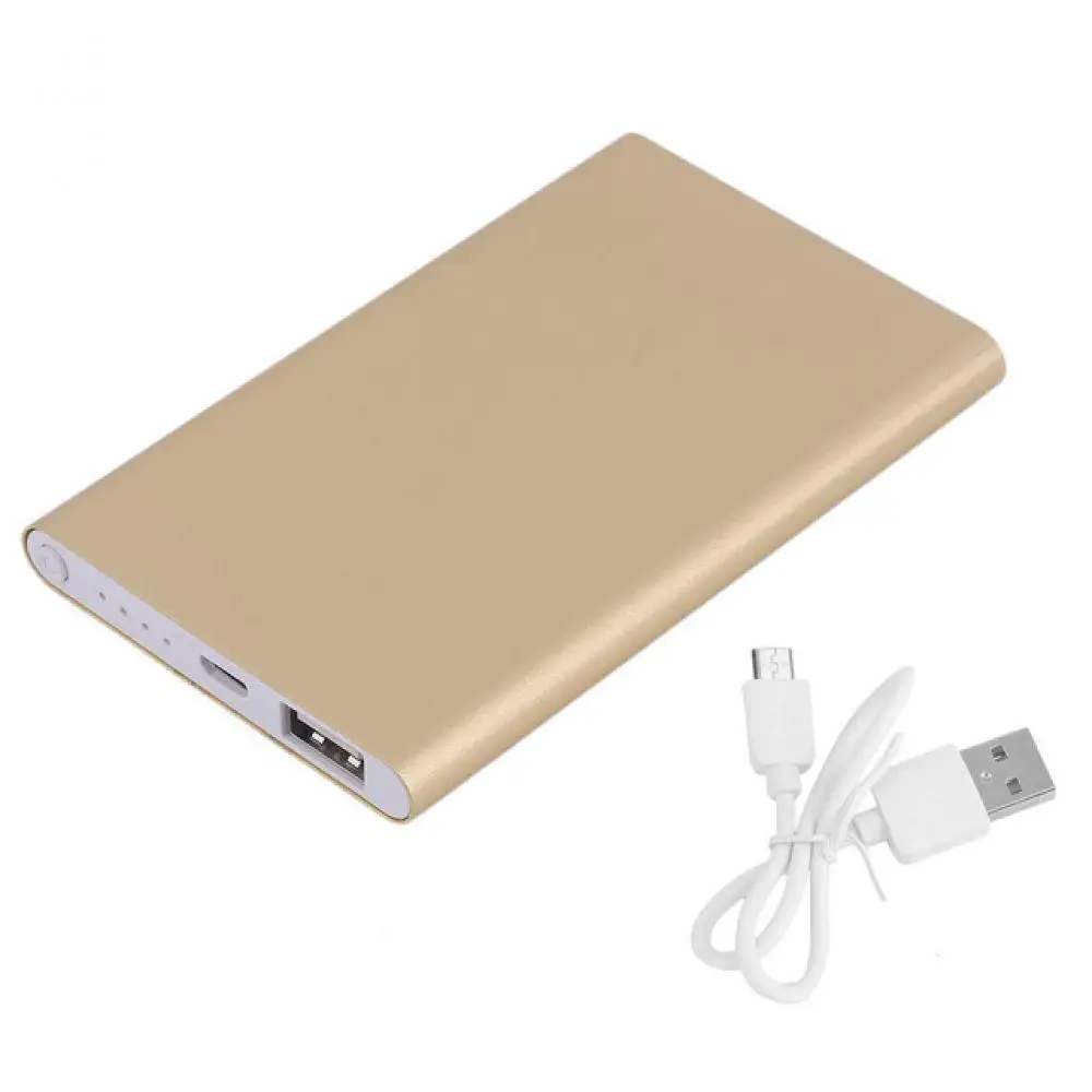 Ультратонкий 12000 мАч портативный USB внешний аккумулятор зарядное устройство