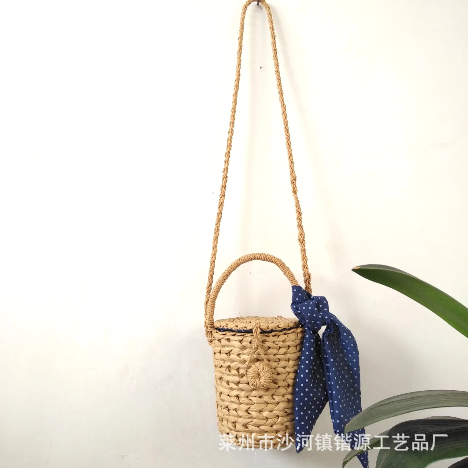 Новая сумка мешок 2019 портфель богемная модная Милая пляжная ручная соломенная