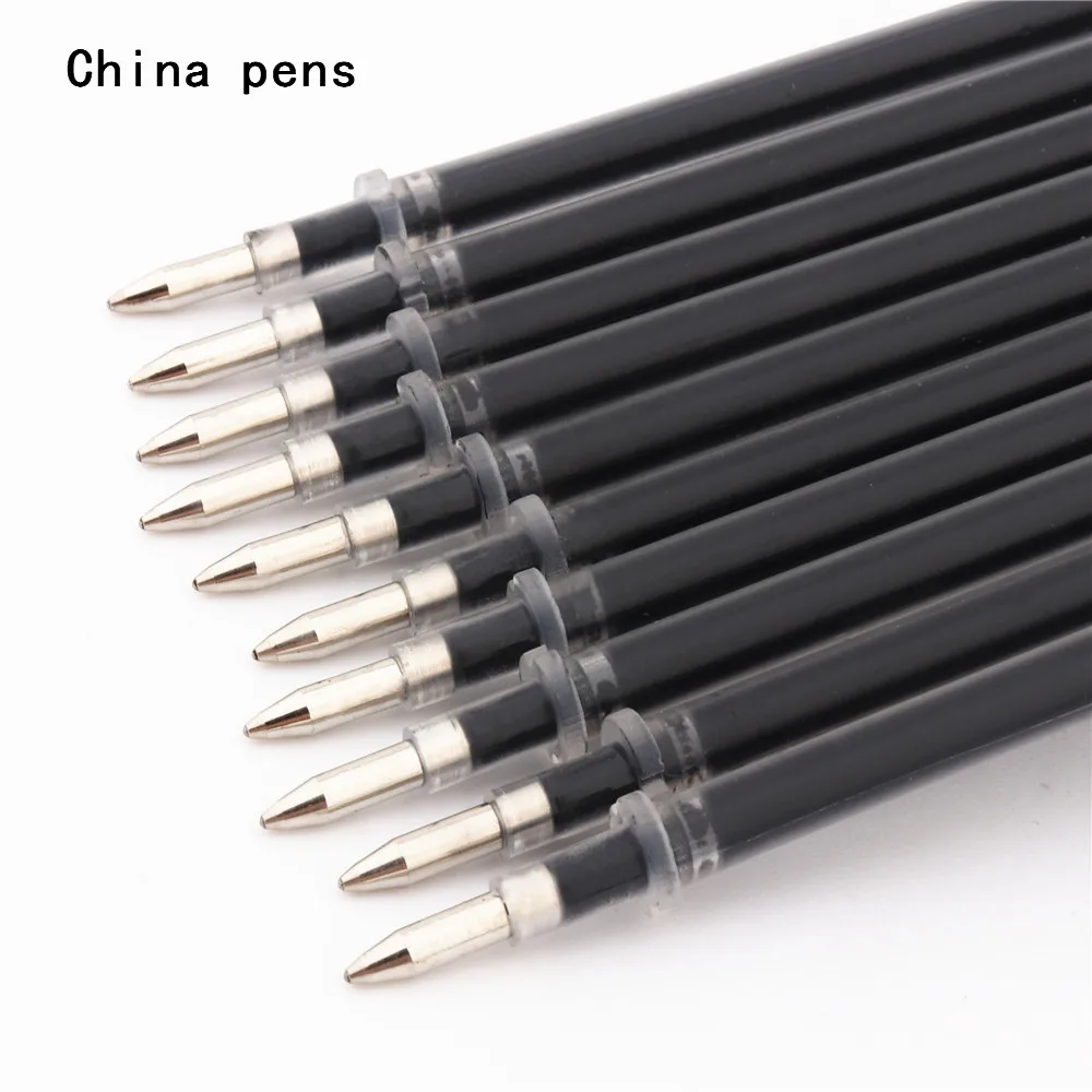 Черные синие красные чернила картридж с чернилами 0 5 мм 10 шт. | Канцтовары для