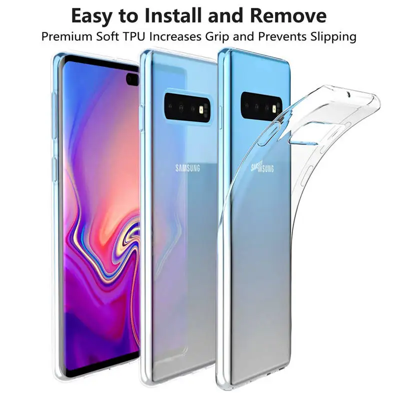 Чехол для Samsung Galaxy S10 чехол Plus силиконовый мягкий из ТПУ телефона Lite S10Lite S10Plus |