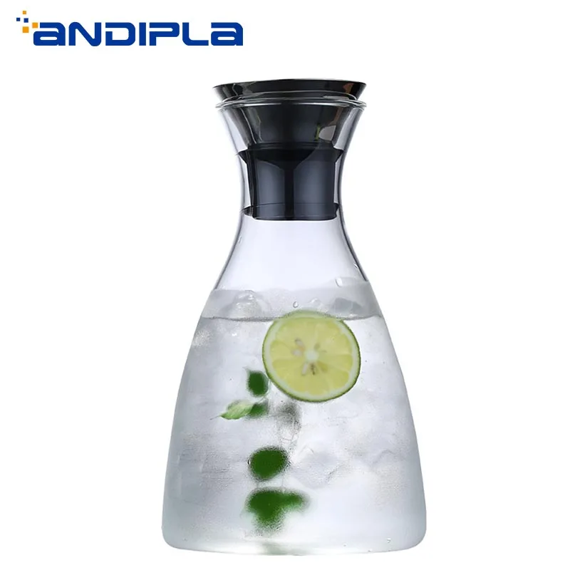 Чайник из термостойкого стекла для холодной воды 1000 мл|Бутылки воды| |