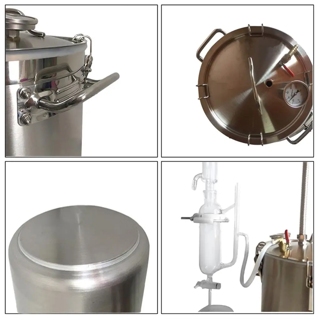 6L/10L/17L Новое лабораторное чистые эфирные масла очиститель воды наборы приборов