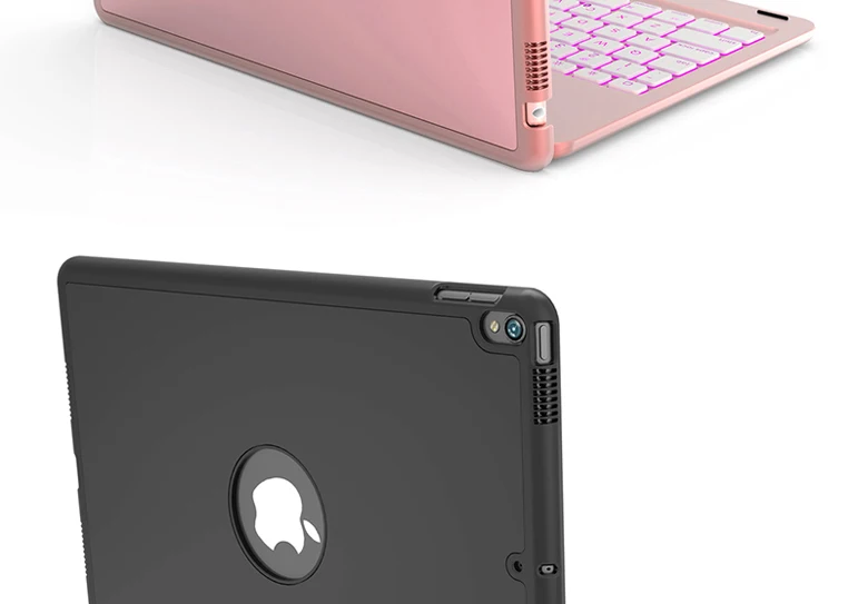 Чехол для iPad Air 3 10,5 дюймов 7 цветов подсветка Беспроводная Bluetooth клавиатура чехол для iPad Pro 10,5+ подарок